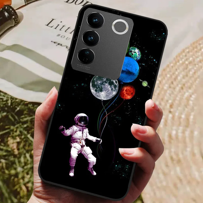 Sleek Black Silicone Phone Case - Durable TPU Protective Cover