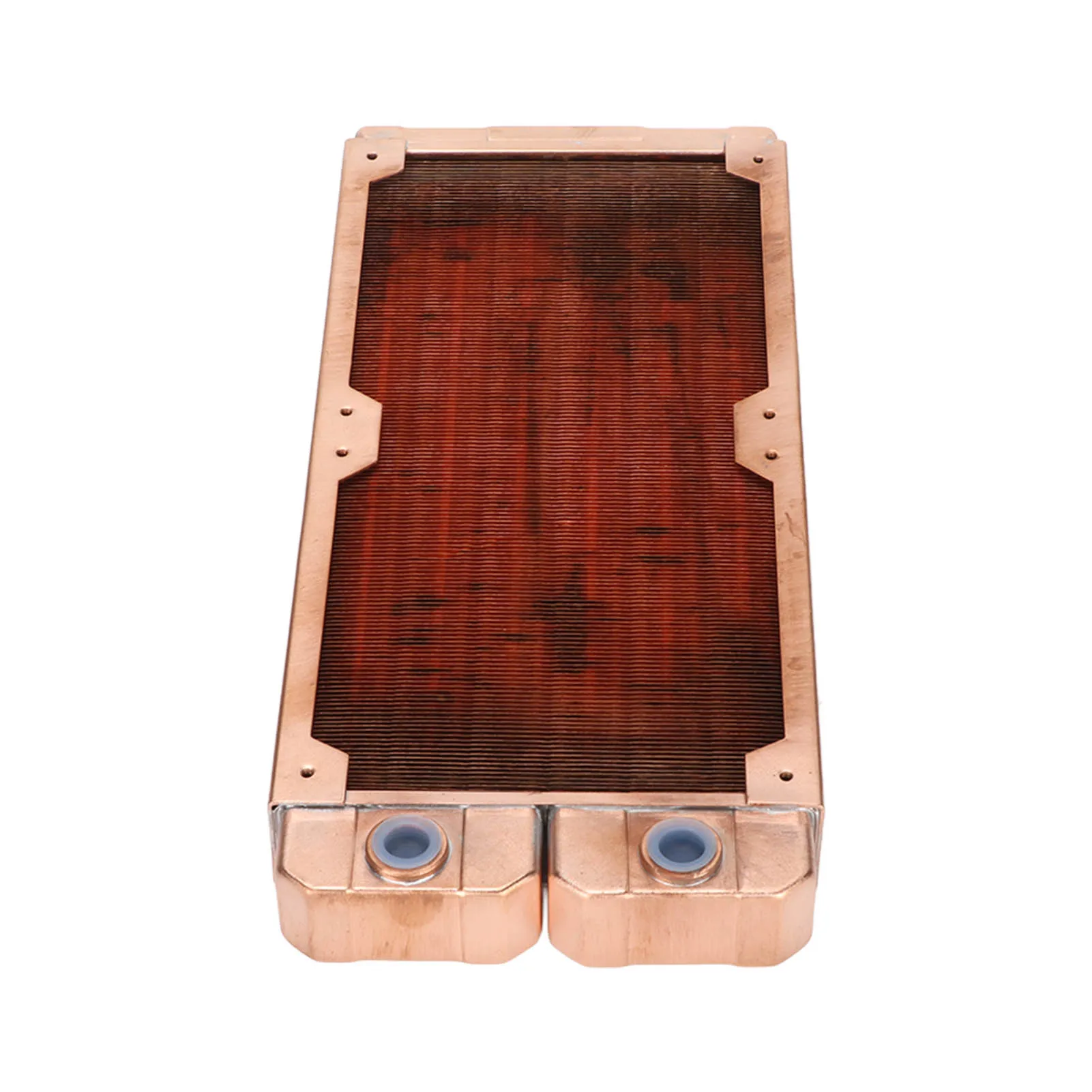 Freezemod-銅製水冷ラジエーター,7mmラウンドチューブ,g1/4スレッド,pc