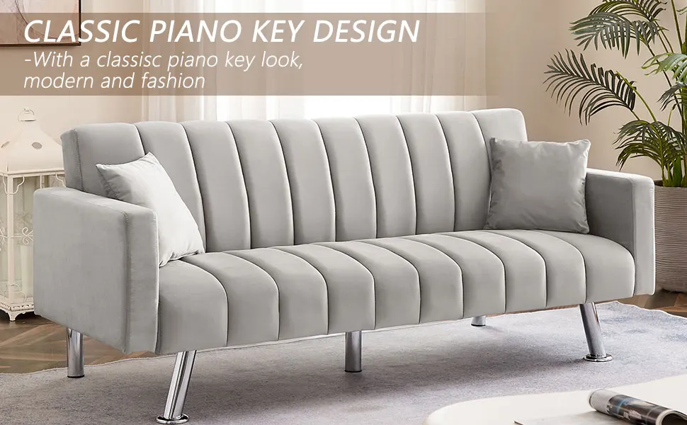 grey sofa bed
