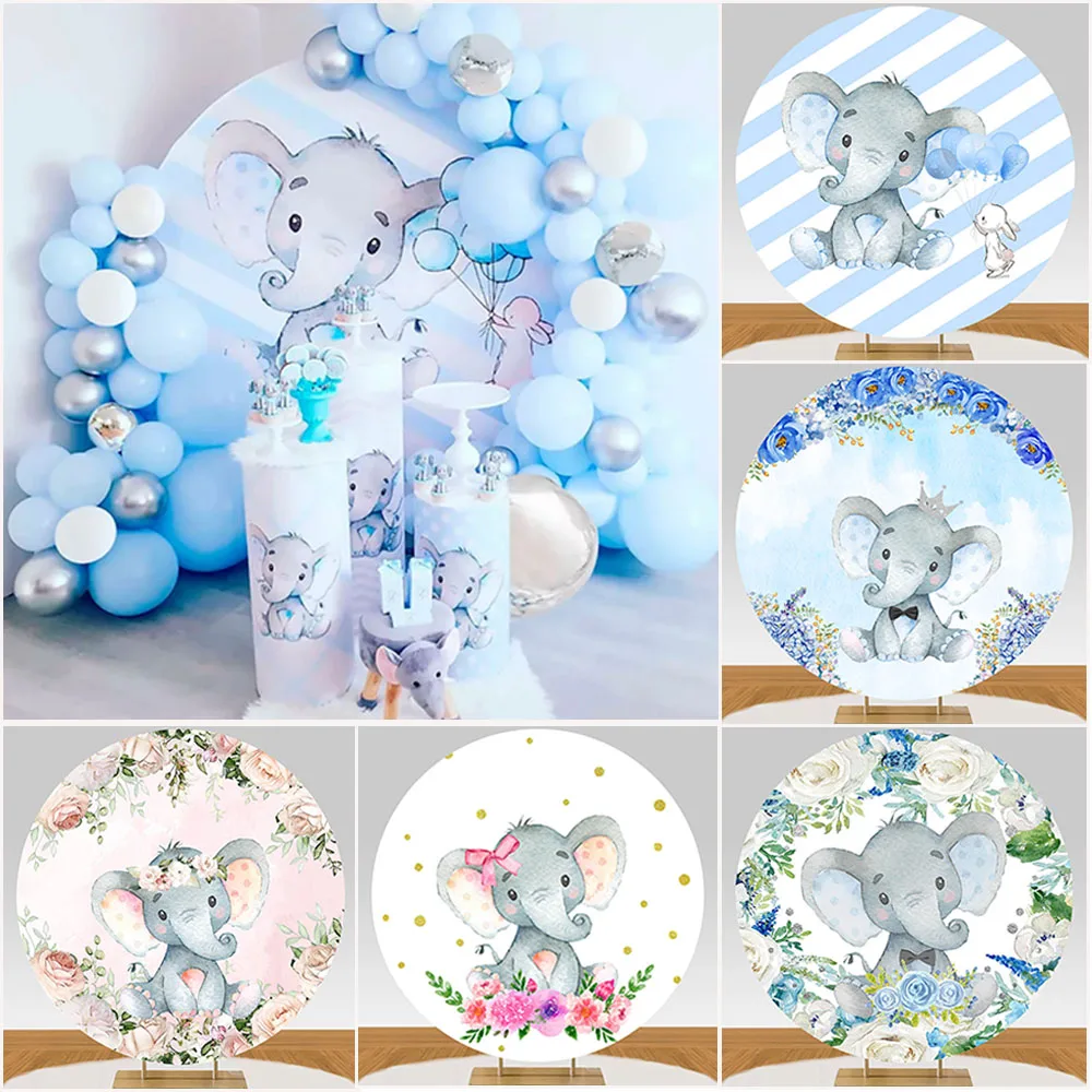 Wonmelody Safari Baby Shower Backdrop for Boy A Sweet Baby