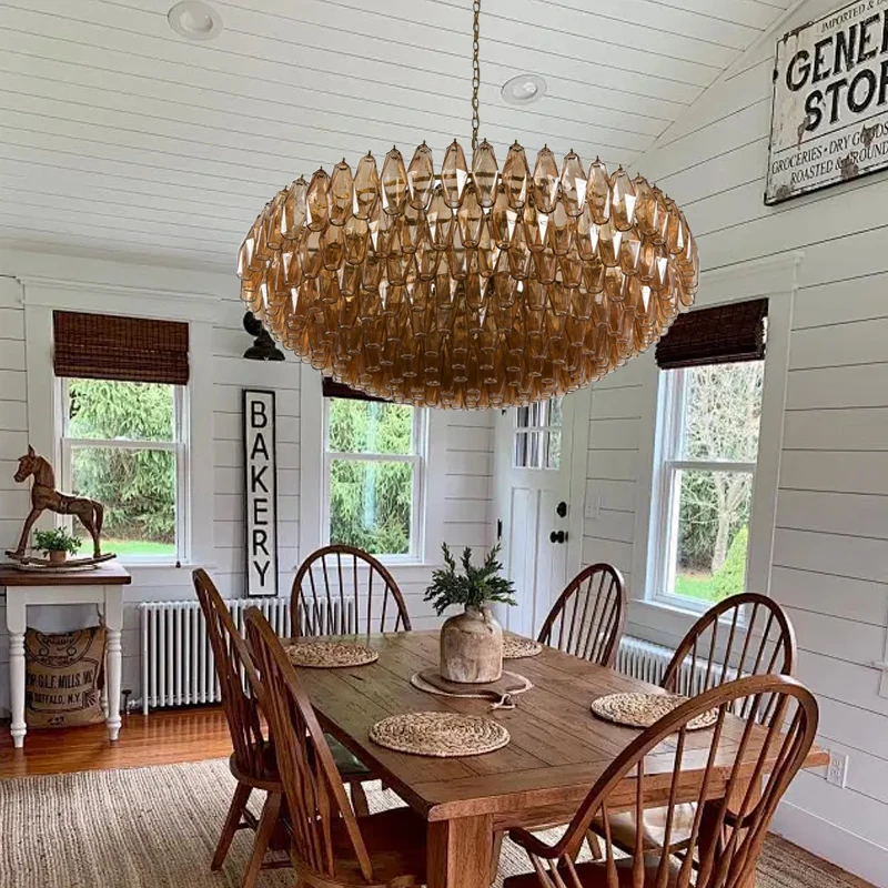ClassicAmericanStyleAmberGlassCeilingChandeliersBigRoundVintageHanglampforDiningTable-AliExpress39