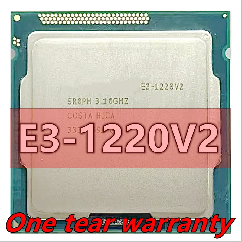 

E3-1220 V2 E3 1220 V2 E3-1220V2 E3 1220V2 SR0PH 3,1 ГГц четырехъядерный процессор 8M 69W LGA 1155