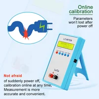 LC-200A Hand-held Digital LCD Capacitance Inductance Meter LC Measuring Meter 1pF-100mF 1uH-100H 2