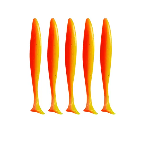 Fishing Lure 55mm 70mm 90mm T Tail Worm Soft Bait Jigging Wobblers Tackle Bass Pike Artificial Silicone Swimbait - Image 10