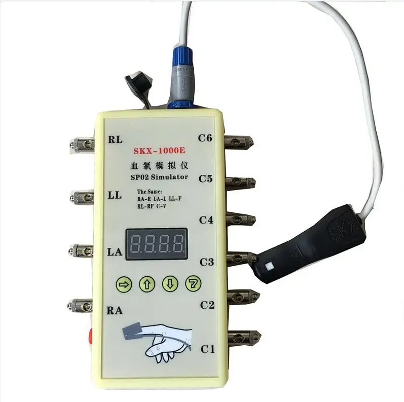 SKX-1000E Spo2 ECG EKG 시뮬레이터, 스크린 테스트 장치