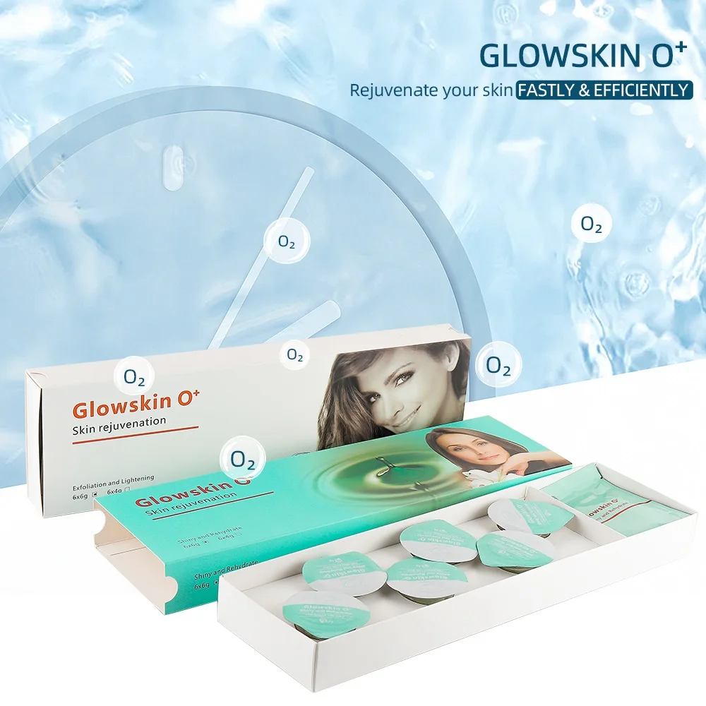 Facial CO2 Oxygen Bubble Beauty Machine Special Gel Facial Brightening Lifting Balance Water Oil Exfoliating Serum Gel facial serum