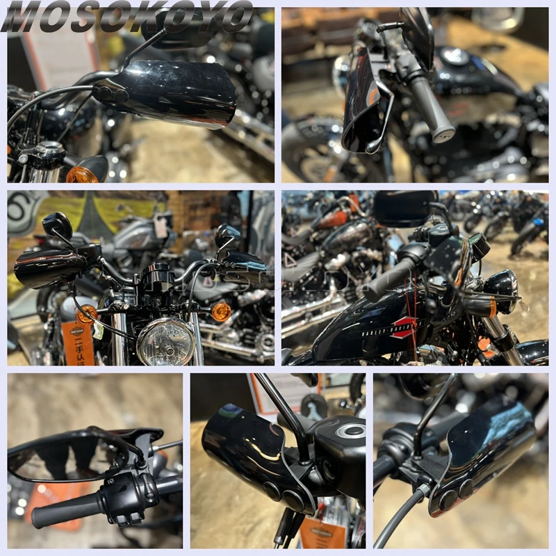 オートバイのハンドガード,ハーレースポーツスターxlのハンドル オートバイのハンドガード,ハーレースポーツスターxlのハンドル