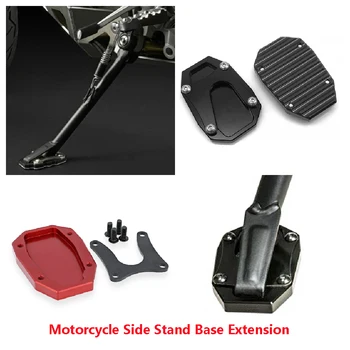 Per Ducati Multistrada V4 V4S 1200 1260 Enduro ABS 2010-2024 Moto Cavalletto Laterale Base Extender Pad Supporto di Estensione Allargatore
