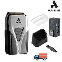 original Andis Profoil Lithium Plus 17255 Barber Hair Cleaning Electric Shaver For Men Beard Stubble Razor Titanium Foil Shaver 1