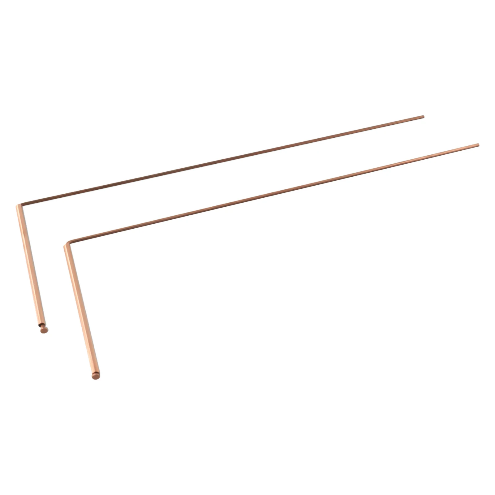 COD]-99.9% Copper Detector Rod Metal Rod Pendulum Pendant For Treasure Hunting Tools