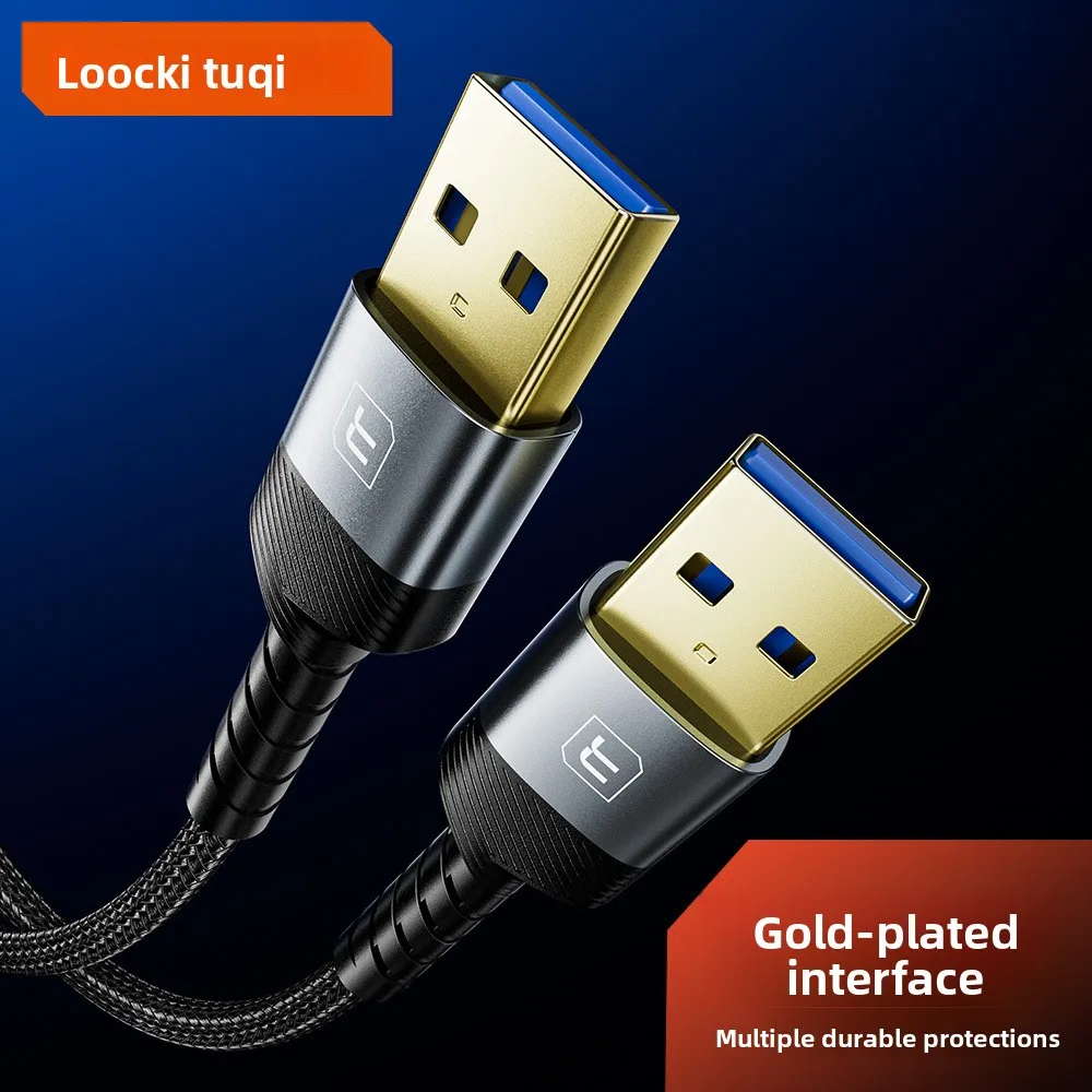 Toocki High-Speed USB 3.0 Extension Cable - Male to Female with Aluminum Alloy Design