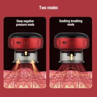 Body Cupping Scraping Massager Smart Electric Vacuum Cupping Heating Suction Cup Device for Body Back Neck Arm Massger 2