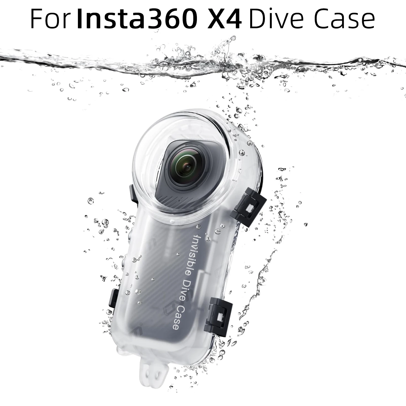 Custodia Rigida Per Insta360 X4 – Impermeabile, Antiurto, Con Apertura Per Selfie Stick E Ricarica - 2