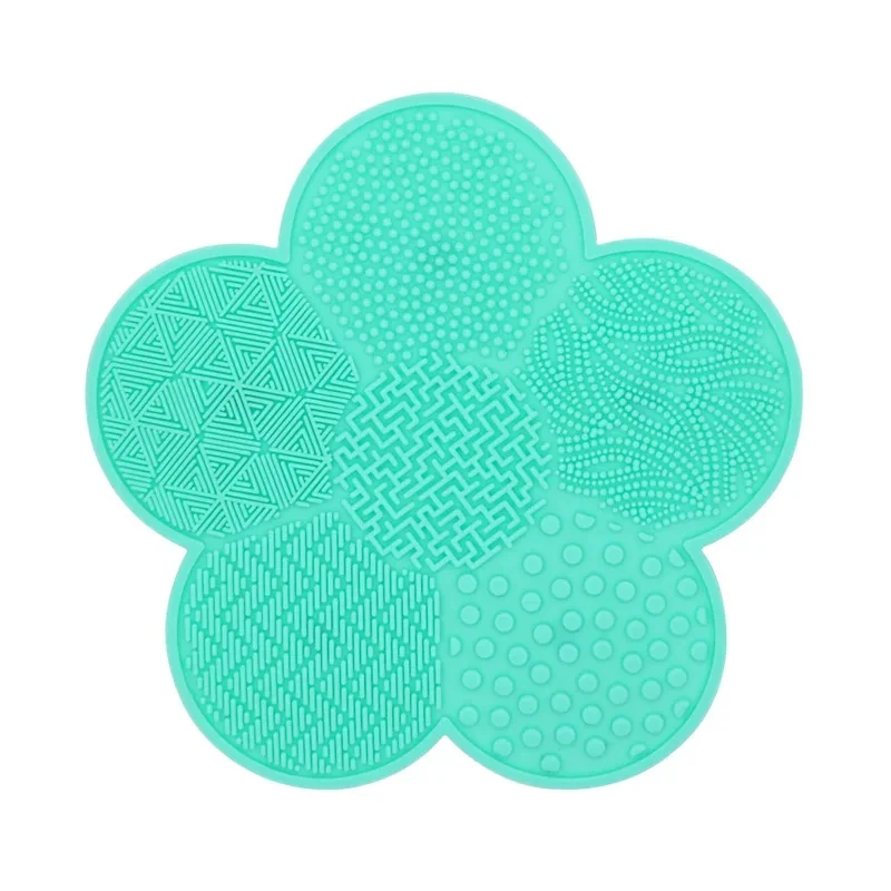 Silicone Makeup Brush Cleaning Bowl and Soft Scrubber Mat