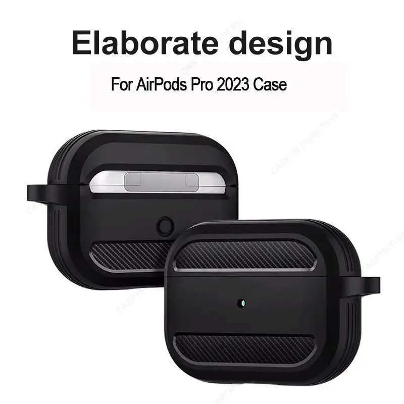 

For AirPods Pro 2023 Earphone Case For AirPods Pro 2 3 Generation Solid Cover For AirPods Pro2 3rd Pro 2nd Funda Silicone Case