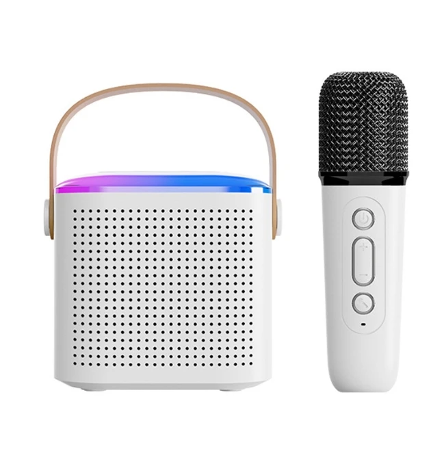 

46343fzvkn7443oofer desktop colorful steel gun Bluetooth mini speaker