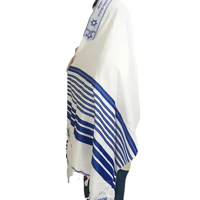 High Quality Prayer Shawl Israel Jewish Morning Praying Scarfs Talit Wraps 180x70cm for men women priest