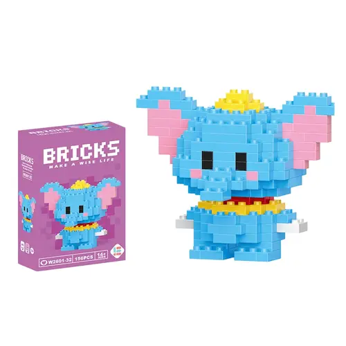 Disney 214 style Winnie LinaBell StellaLou Building Blocks Princess Cartoon Figrues Bricks Children's Assembly Toys Model Gift - Image 80