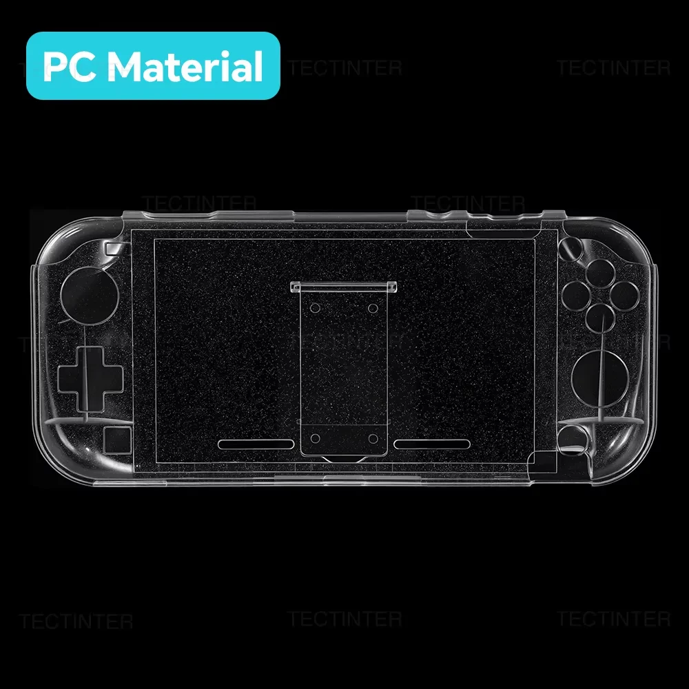 Crystal Clear Shockproof Protector Case with Stand