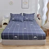 High Quality Fitted Sheet 90/180/150x200 Cm Mattress Cover Elastic Band Bed Sheet Queen King Size No Pillowcases Included 1
