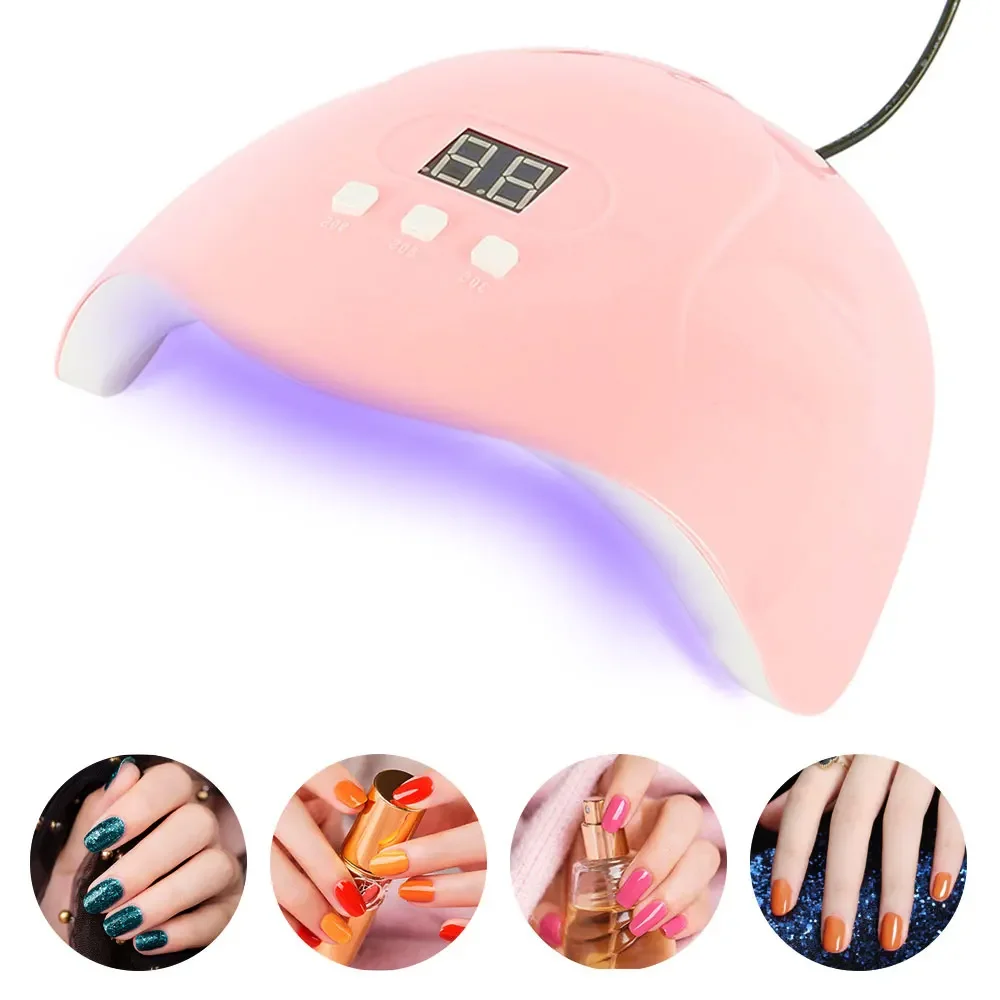 54 W Nail Dryer UV Nails Lamp 18 LED Auto Sensor Nail Art Tools For Manicure Dry Drying Gel ice Polish Lamp