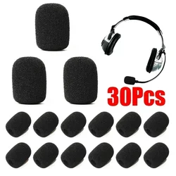 Microphone Protector Replacement Headset Foam Cover Windscreen Windshield Sponge Cover Protective  Soft Cap for Meeting Mic