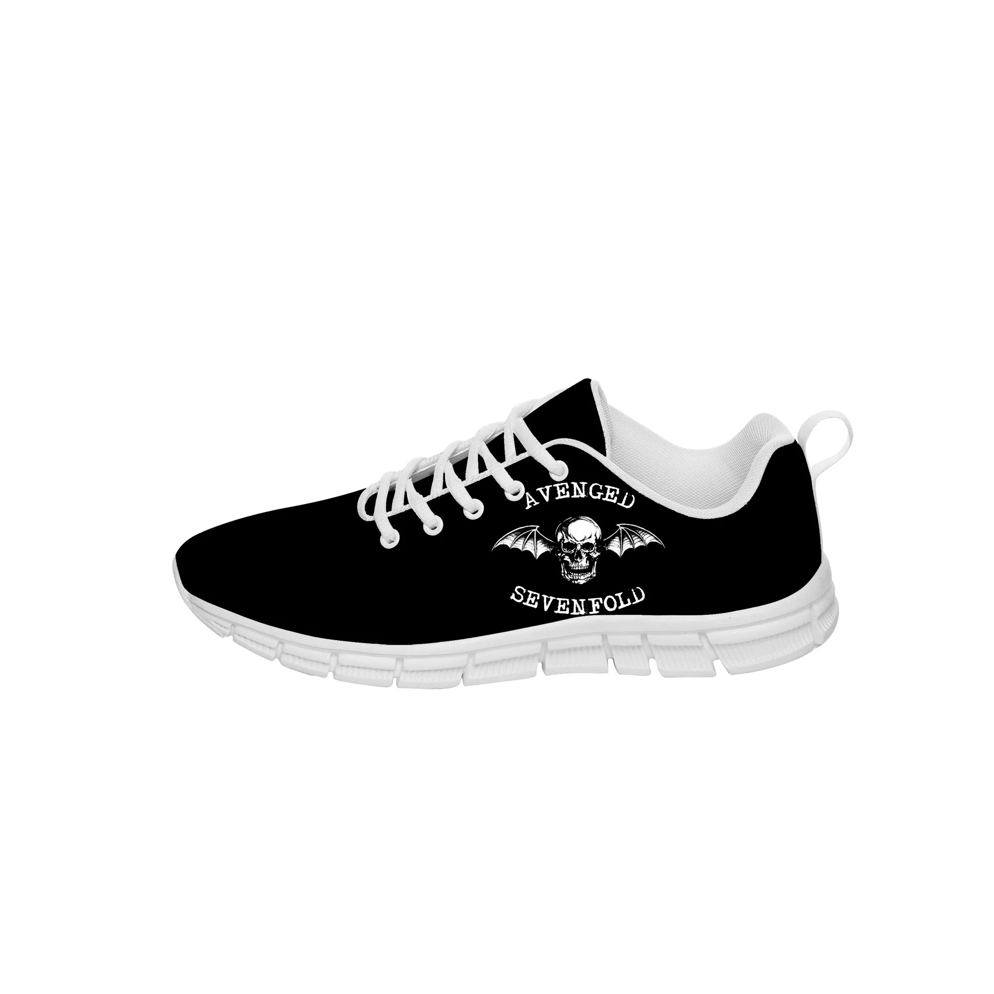 

Avenged Sevenfold A7X Sneakers Mens Womens Teenager Casual Cloth Shoes Canvas Running Shoes 3D Print Lightweight shoe White