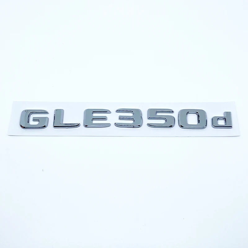 2017 GLE250d GLE300d GLE350d GLE400 GLE450 4Matic 자동차 스타일링 트렁크 명판 스티커용 문자 엠블럼 배지