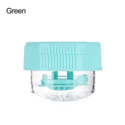 Cartoon Cactus Contact Lens Cleaning Tool - Stretch Manual Lens Washer (Type2 green)