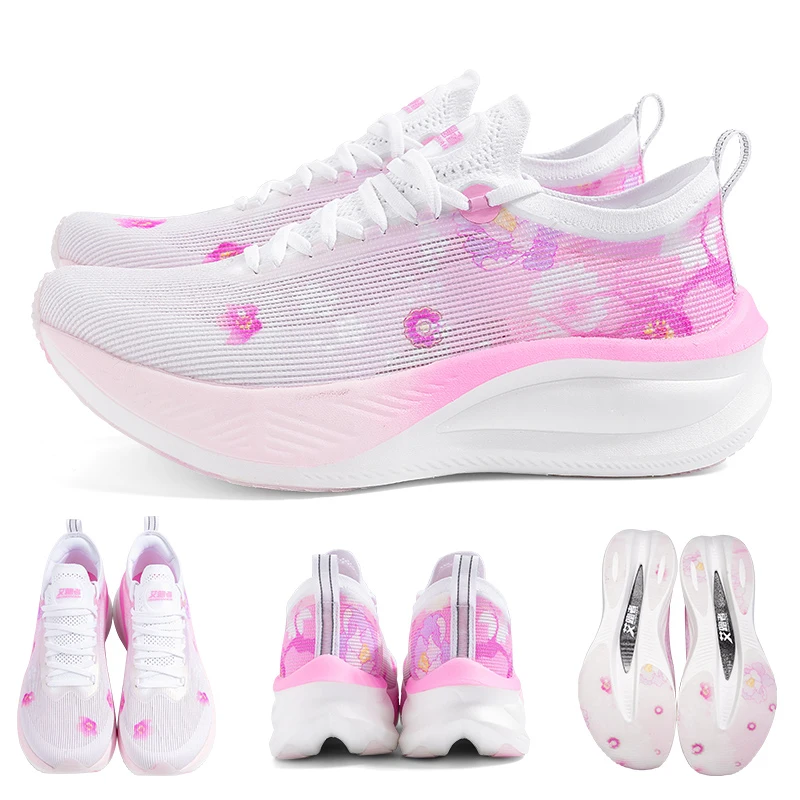 "Women's Carbon Plate Marathon Running Shoes"