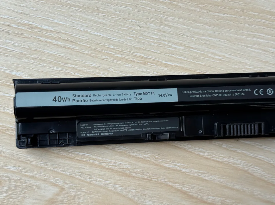 Amazon.com: 40Wh Type M5Y1K 14.8V Battery for Dell Inspiron 15 5000 3000  Series 5566 5555 5558 5559 5758 3567 3551 3552 3558 14 3451 3452 3458 5458  17 5755 5758 5759 GXVJ3 HD4J0 WKRJ2 VN3N0 P51F P47F P63F P64G : Electronics 互換 適用の M5Y1K 14.8V 40Wh 対応 For 14-3000 3459 3458 3559 3476 5459 M5