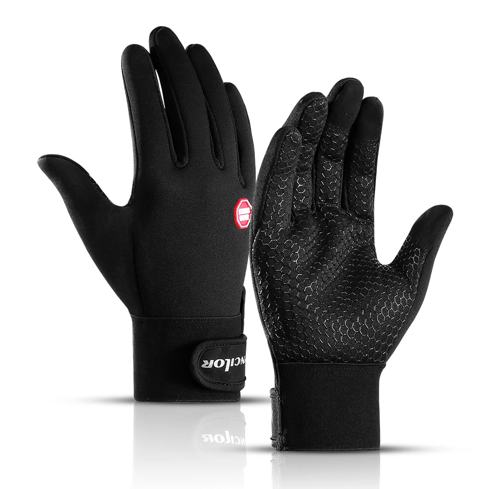 

Winter Women Men Cycling Gloves Windproof Keep Warm Anti-slip Touchscreen Gloves Outdoor Running Riding Hiking Skiing Gloves