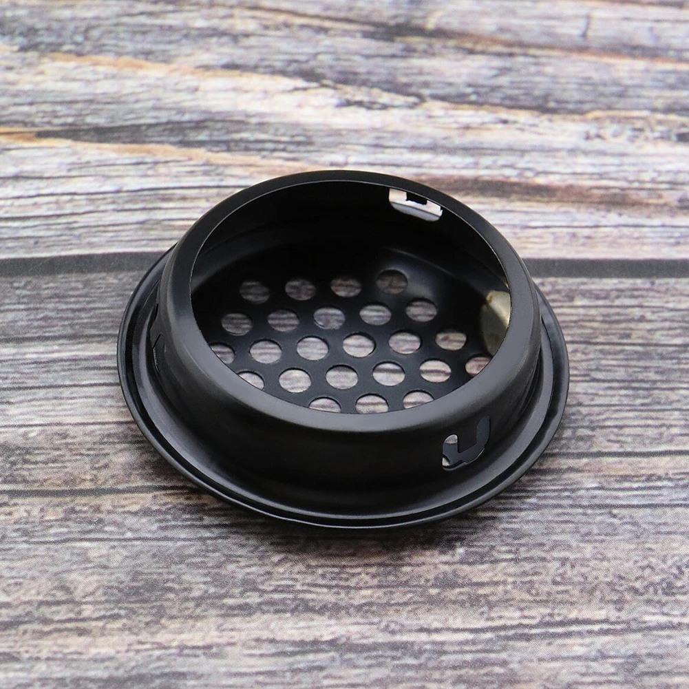 

Ventilation Grilles Air Vent Holes Durable Home Improvement Louver Hole Mesh Vents Soffit Stainless Steel 12pcs