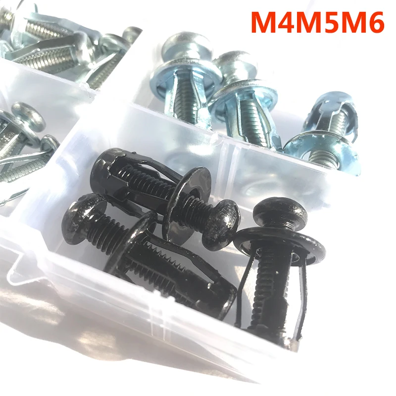 Jacknut M4 M5 M6 Petal Rivet Lock Screw Nut Expansion Clamp