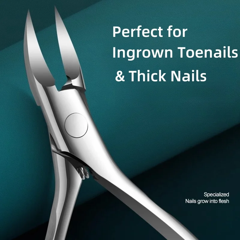 Paronychia Improved Stainless Steel Toenail Nail Clippers Cutters Pedicure Ingrown Correction Tools