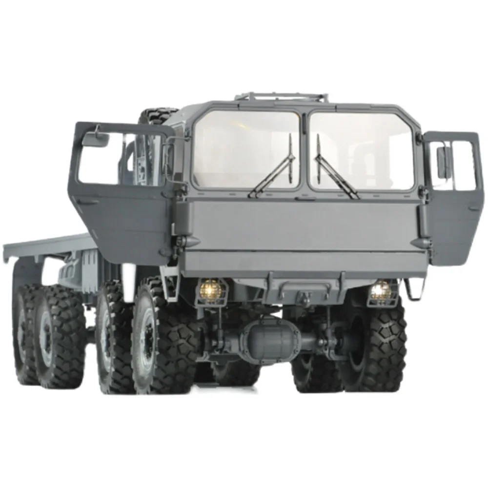 CROSSRC MC8 8X8 8WD 1/12 RC 전기 원격 제어 모델 자동차 시뮬레이션 군용 트럭 키트, 성인 어린이 장난감