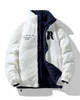 Men Jackets and Coat for Winter Fleece-Lined Thick Warm Corduroy Solid Color Reversible Both Side Can Wear Stylish Outwear 1