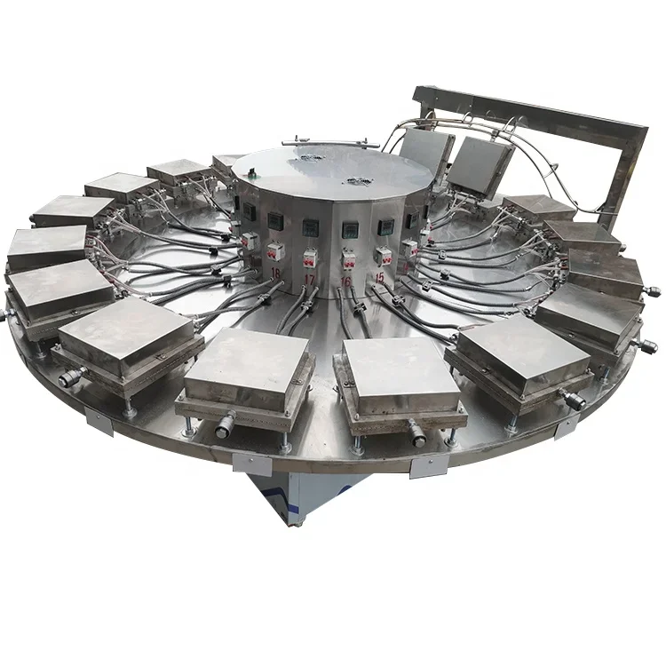 QT Small Icecream Wafer Cone Waffer Biscuit Making Machine Sweet Waffle Edible Pizza Sugar Cone Maker