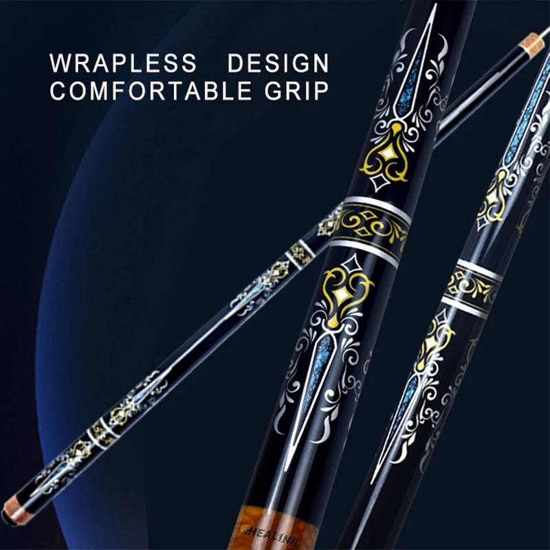 HEALING CUE- Carbon Fiber Pool Cue Black Technology Low