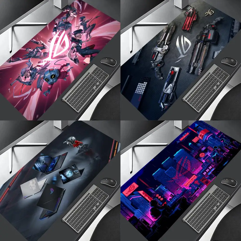 Luxurious And Cool A-Asus R-Roges  Mouse Pad Professional E-Sports Mouse Pad Fine Surface Gaming Rubber Mouse Pad Smooth Desk Pad