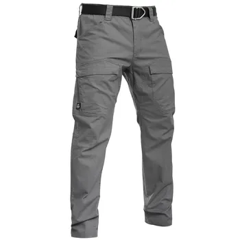 Military Work Tactical Cargo Pants Mens Multi Pocket Waterproof Elastic Combat Pants Outdoor Hiking Training Trousers Overalls