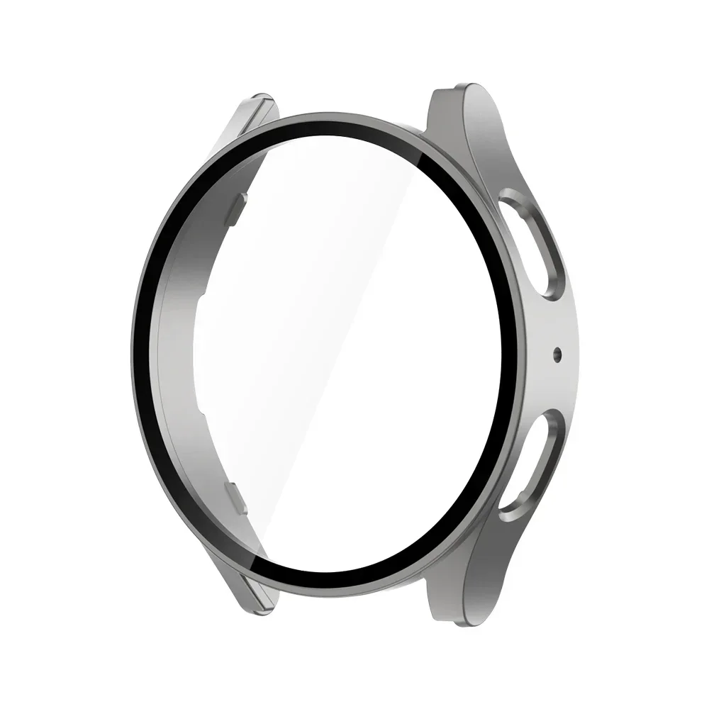 Premium Tempered Glass & PC Protective Bumper for Samsung Galaxy Watch - All-Around Screen Protector