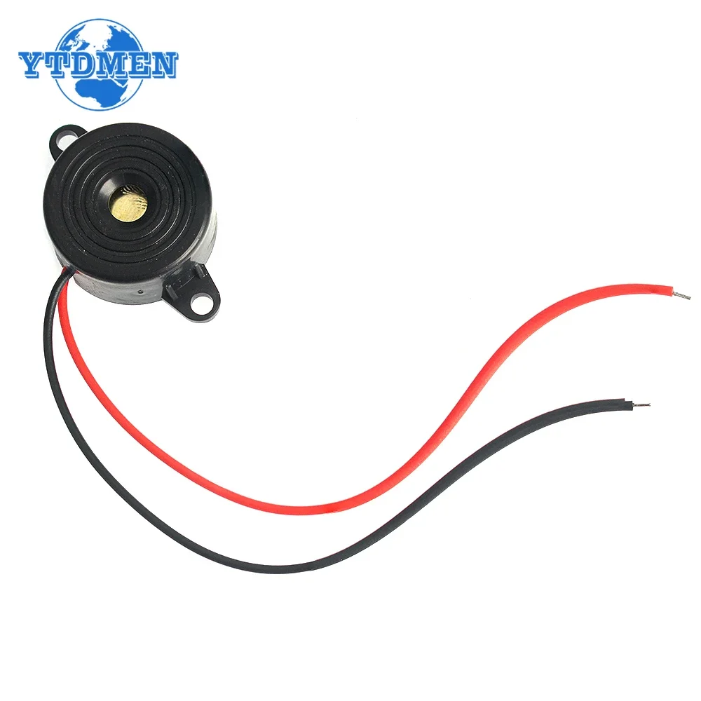 5PCS SFM-20B DC3-24V 피에조 전자 버저 경보 연속 사운드 2312 활성 압전 버저 Arduino 용 높은 데시벨