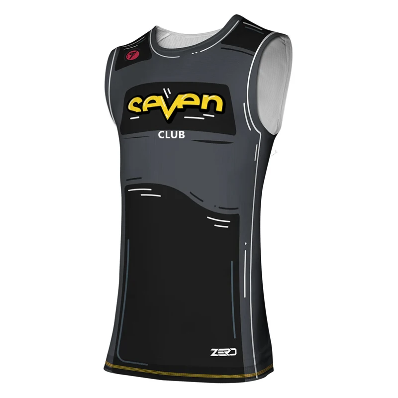New summer and autumn SEVEN CLUB mountain off-road motorcycle riding equipment sleeveless quick drying breathable vest 3