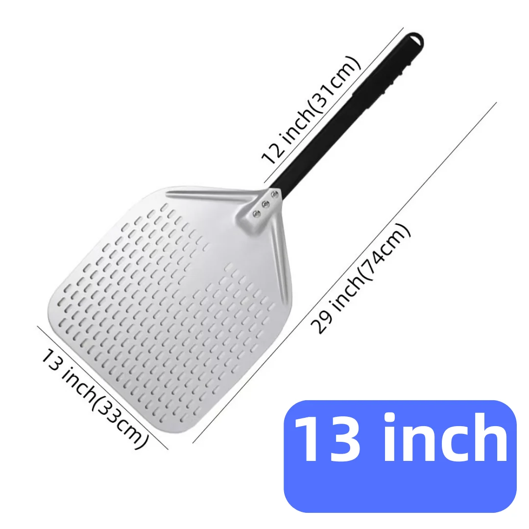 Enhanced Pizza Oven Shovel and Paddle Set - Hard Anodized Baking Tool Collection