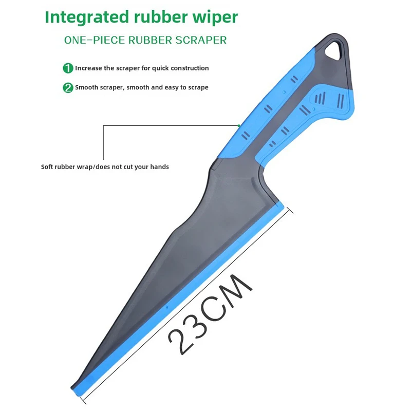 토파르 마그네틱 앞유리 세차 도구 고무 스퀴지 물 스크래퍼 확장 비닐 랩 윈도우 틴트 유리 청소 물 와이퍼