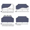 Sofa Covers For Living Room Waterproof Sofa Couch Armchair Cover Protector L Shaped Corner Jacquard Slipcovers 1/2/3/4 Seater 6