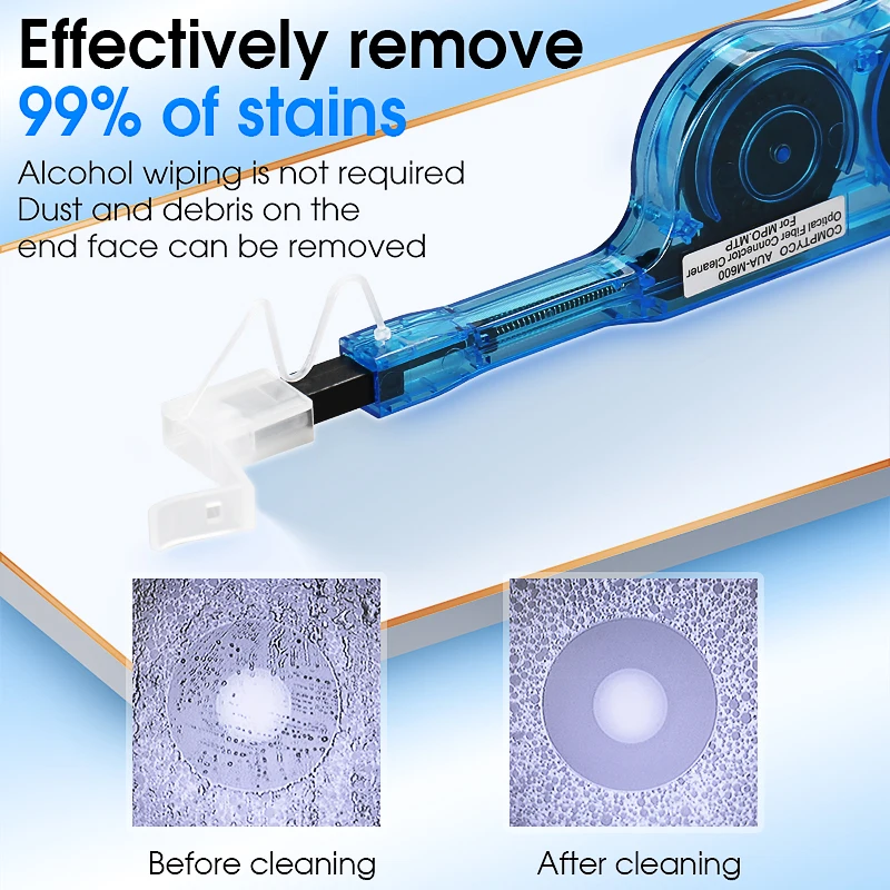 Fiber Optic Cleaning Pen MPO/MTP Connectors Cleaner Optical Fiber Cleaner Tools MPO Connector Cleaner