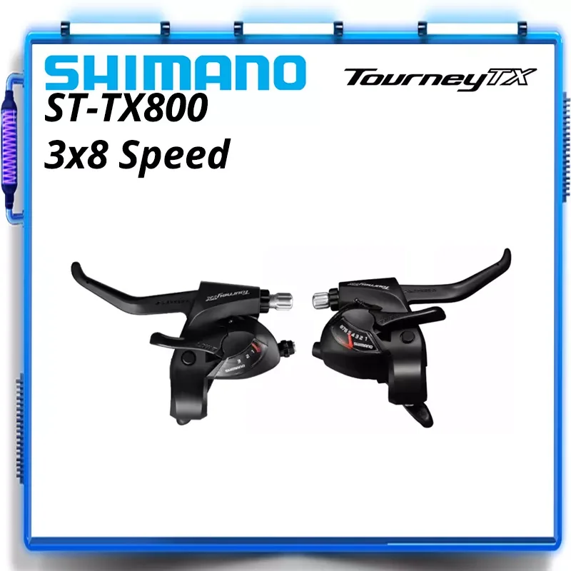 Prefacio guitarra bibliotecario SHIMANO palanca de cambio/freno TOURNEY ST TX800 EZ FIRE PLUS, 3x8  velocidades, TX800, 24s, para bicicleta de montaña|Desviador de bicicleta|  - AliExpress