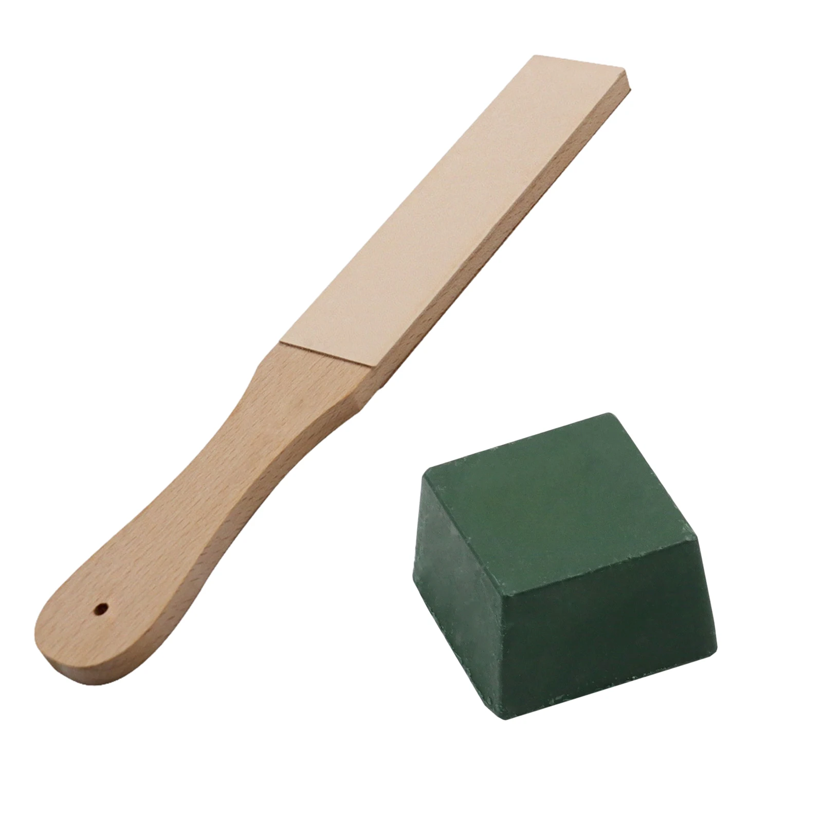 Double Side Leather Strop for Knife Sharpening Stropping Block Kit with  Polishing Compound Knife Sharpening Double Side - AliExpress